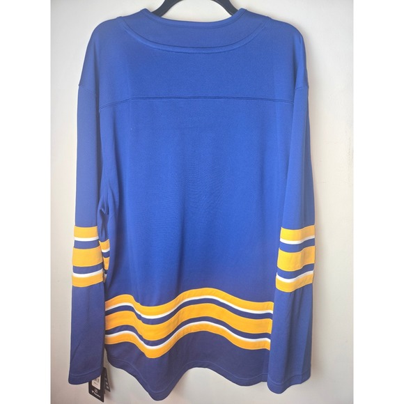 Buffalo Sabres Fanatics Breakaway NHL Jersey Mens XL Royal Blue Home - Picture 5 of 6